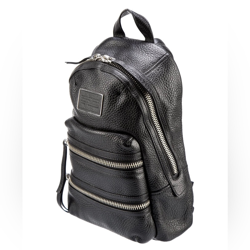 Marc by Marc Jacob’s Black Leather Biker Backpack🖤